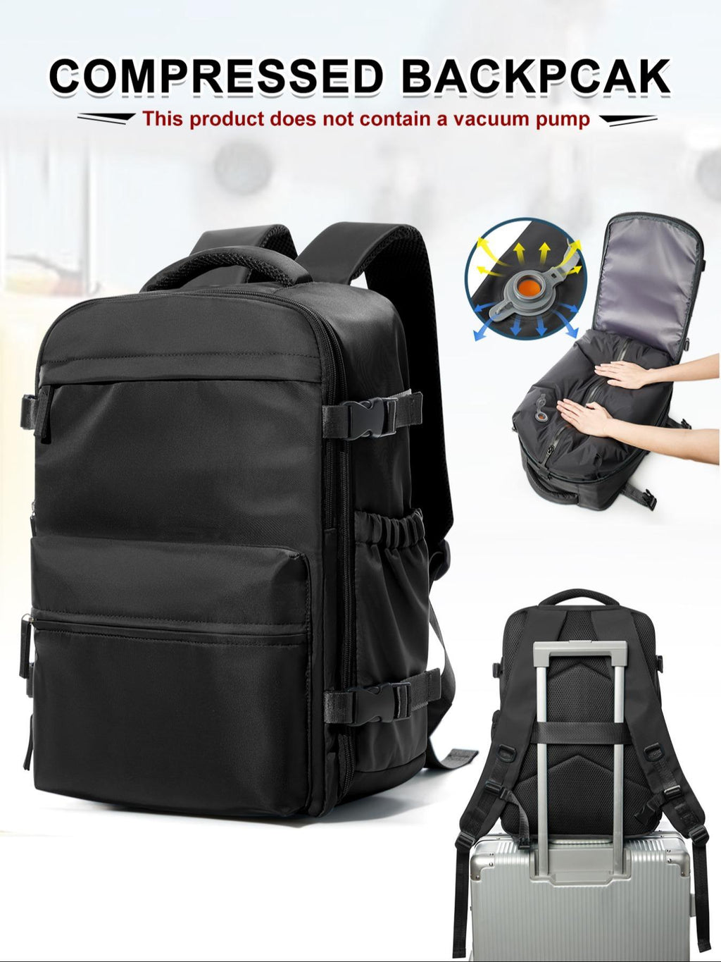 Vacuum Compression Backpack,