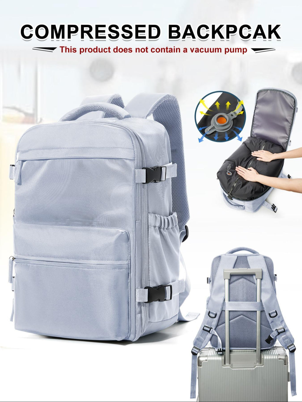 Vacuum Compression Backpack,