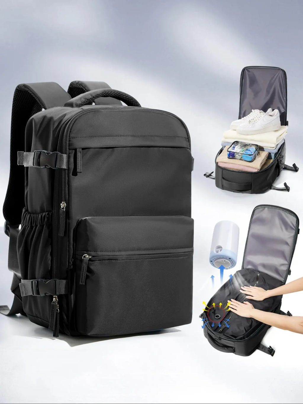 Vacuum Compression Backpack, Business Travel Backpack, Casual Travel Backpack, Daily Commuting Bag, Business Trip Backpack, Travel Backpack, Cabin Backpack, Flight Approved Backpack, Carry on Backpack, Airline Approved Backpack